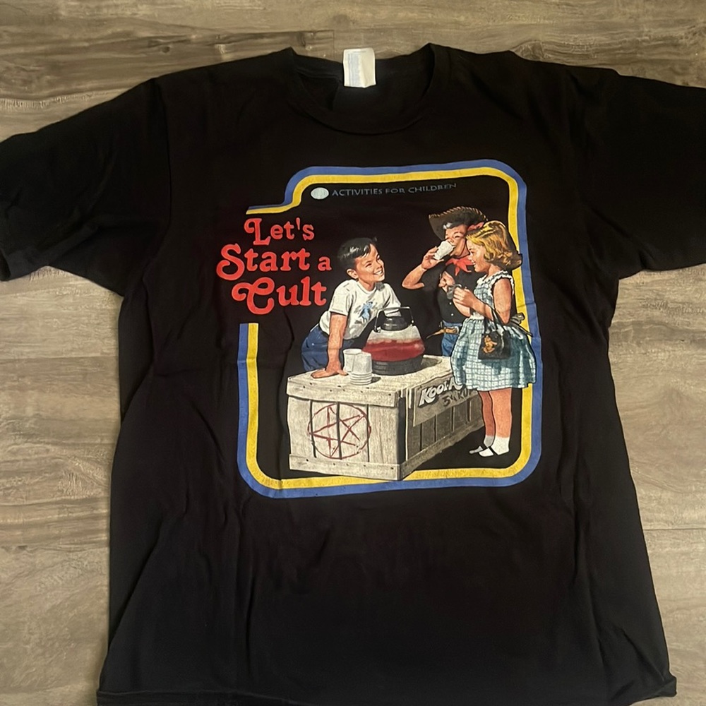 Lest Start a Cult Tshirt